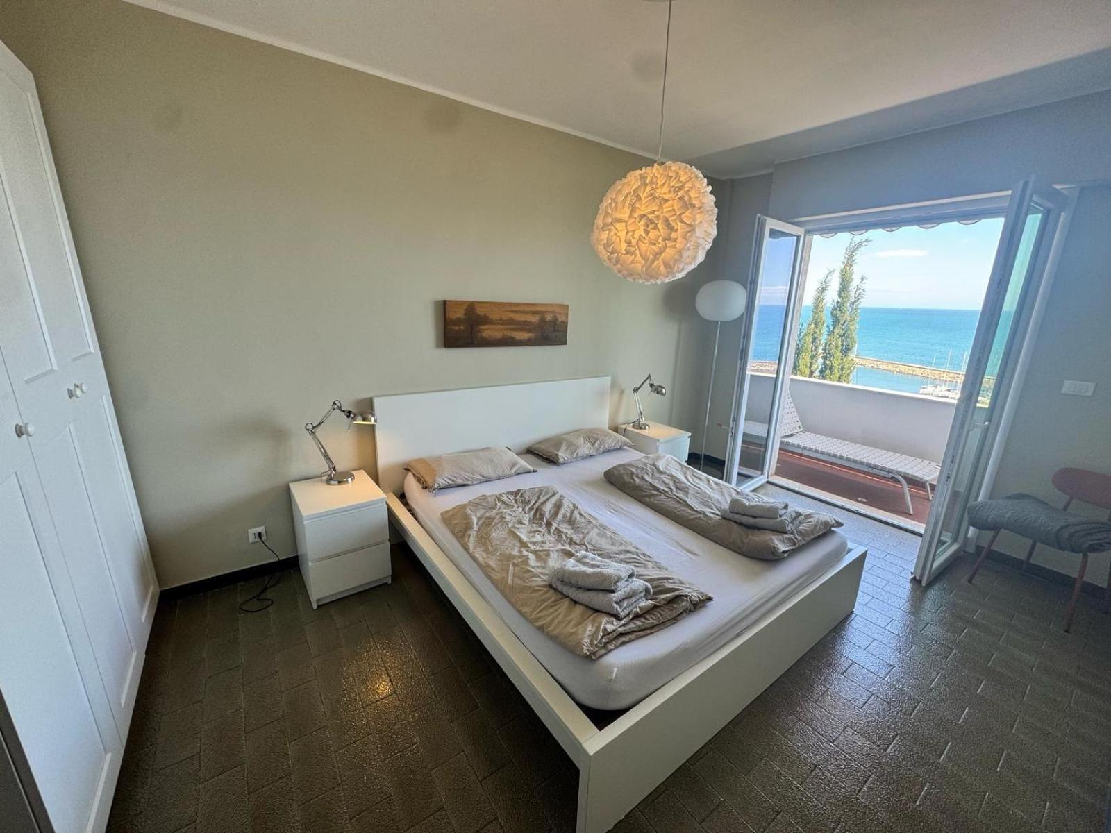 Bella Vista Sopra Il Porto! Apartment San Lorenzo al Mare Exterior photo
